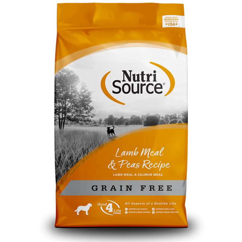 Nutrisource Lamb Grain Free (Cordero Libre de Granos) 4lbs