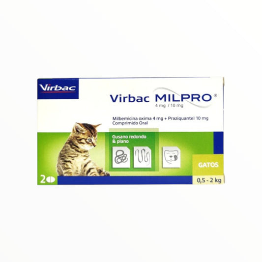 MILPRO desparasitante para gatos