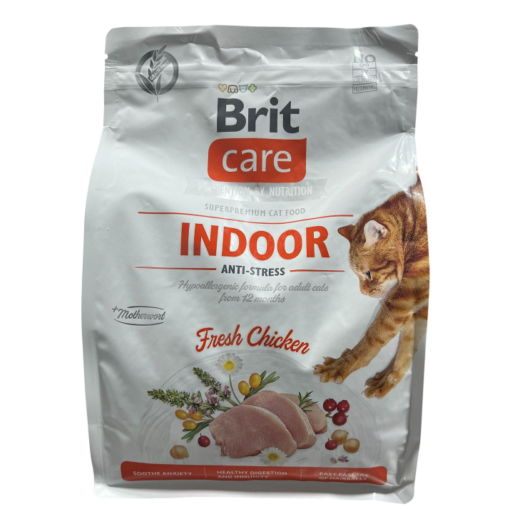 Brit Care Cat Grain-Free Indoor Anti-Stress 2K