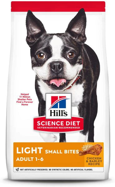 Hill´s Adulto Small Bites Light Canino 1-6 2.26 Kg