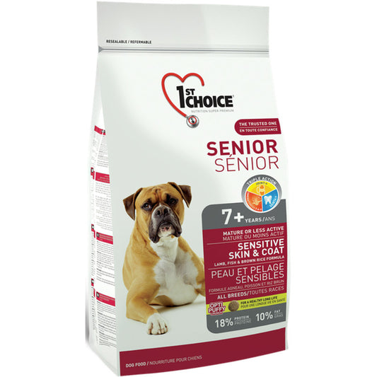 First Choice Senior Sensitive Skin and Coat 2.72kg