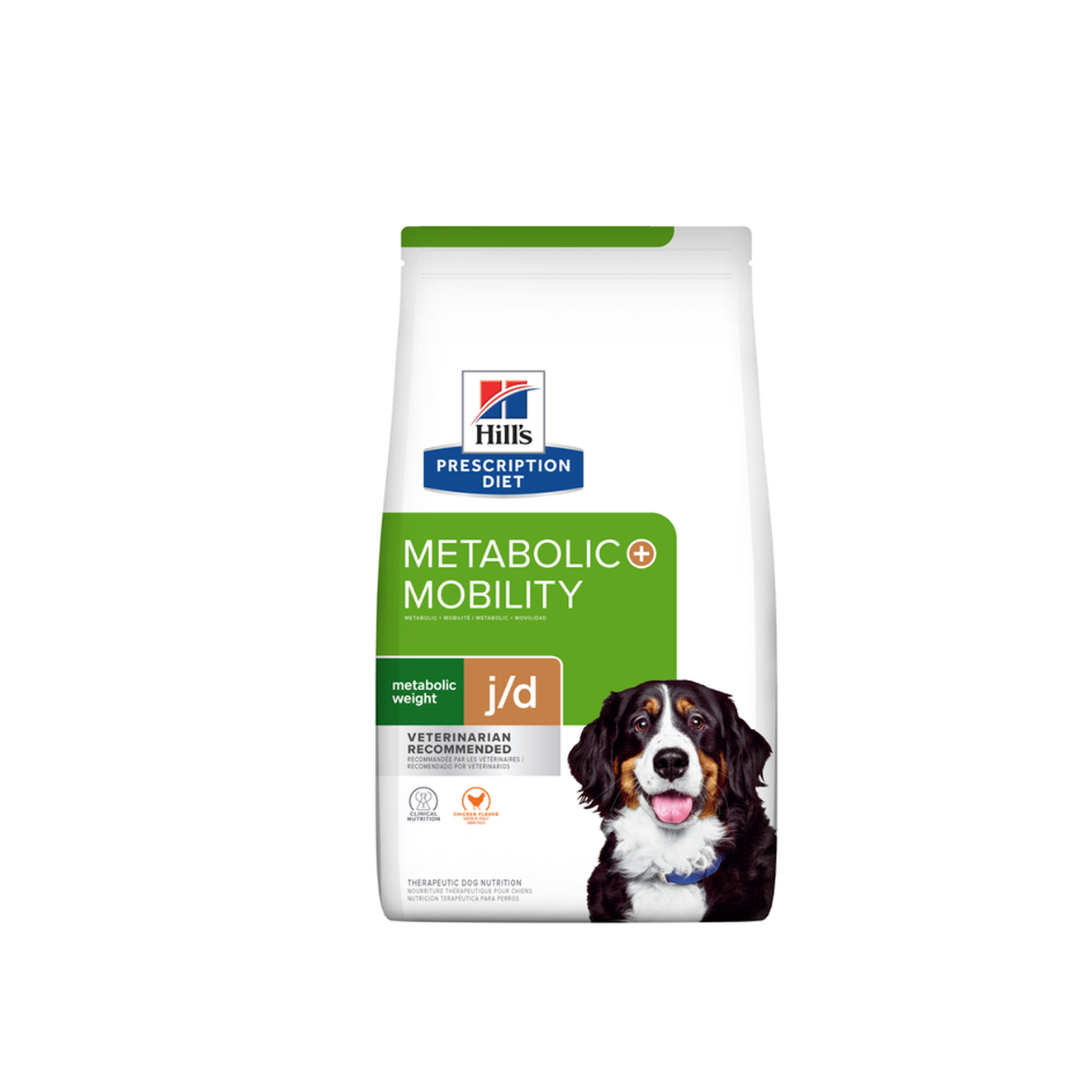 Hill´s Prescription Diet Metabolic + j/d, Metabolic + Cuidado de Articulaciones,Perro, 3.9 kg