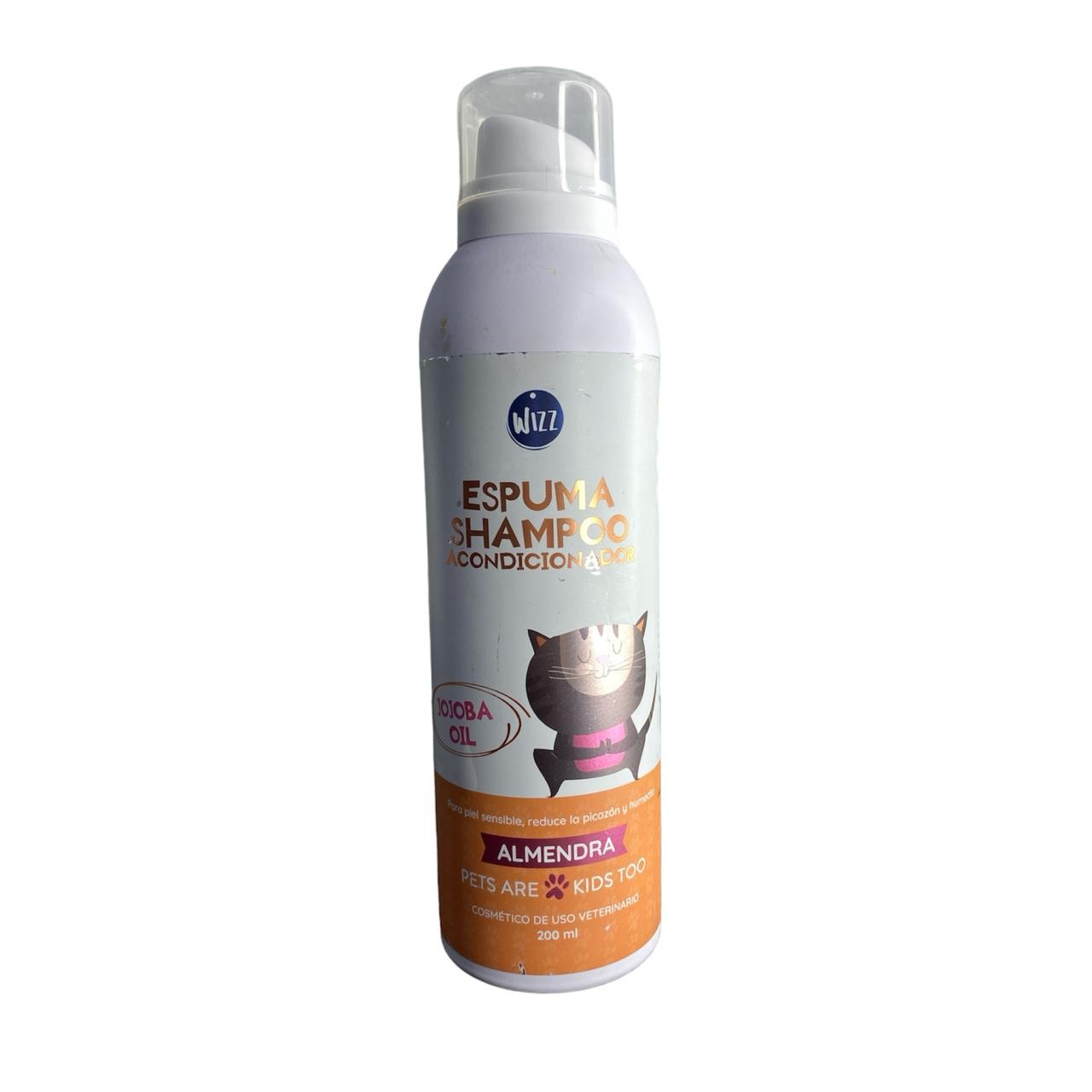 Espuma Shampoo Acondicionador Almendra