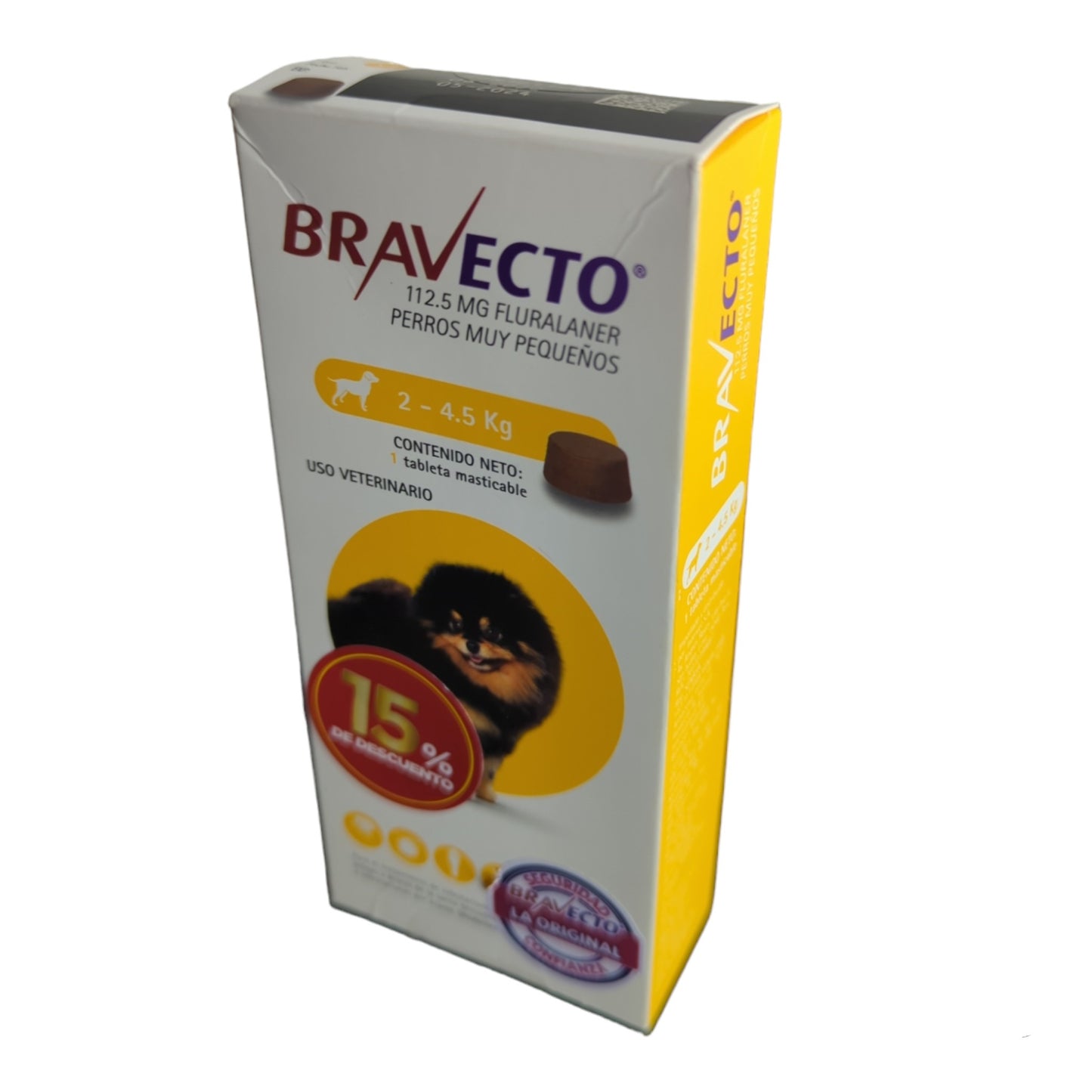 Bravecto 2 a 4.5 Kg