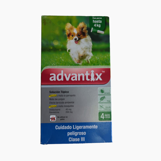 Advantix hasta 4 kg Perros