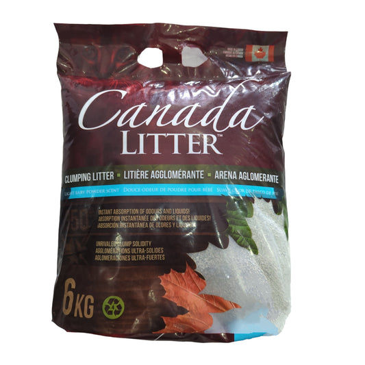 Arena para Gato Canada Litter 6Kg