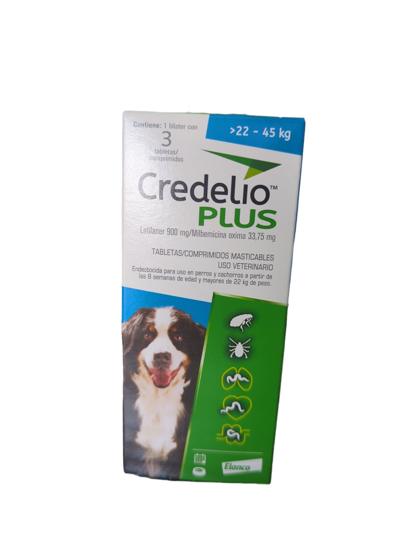 Credelio Plus para Perro >22-45Kg