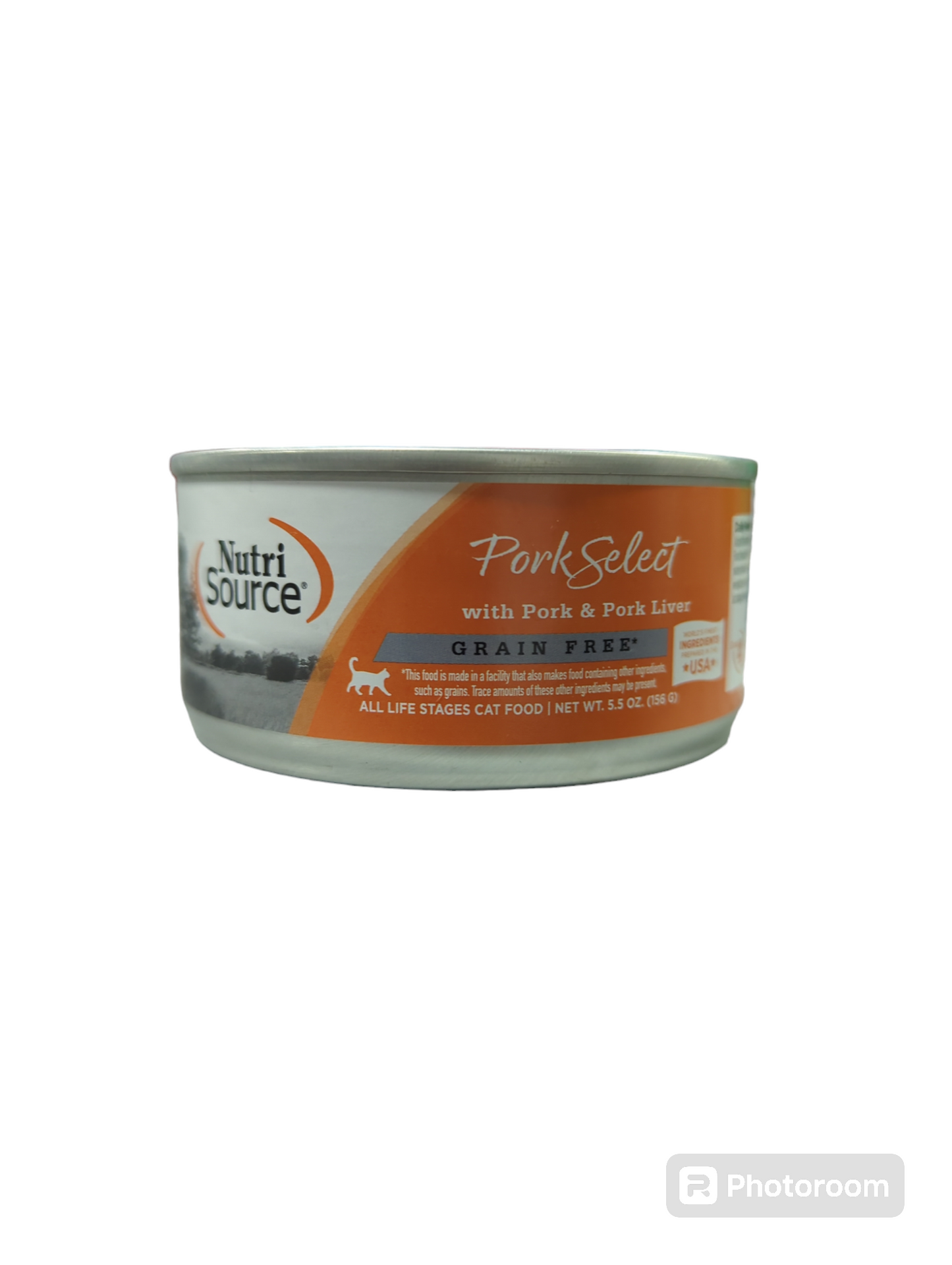 Lata Nutrisource Pork Select para Gato