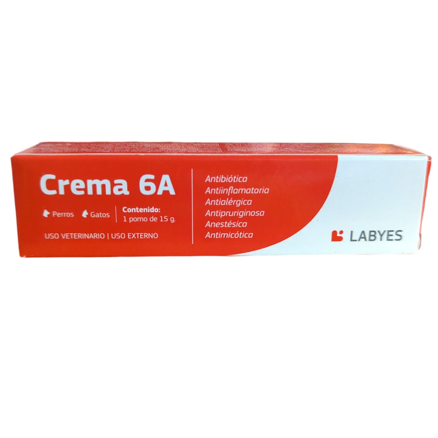 Crema 6A para perros y gatos 15gr