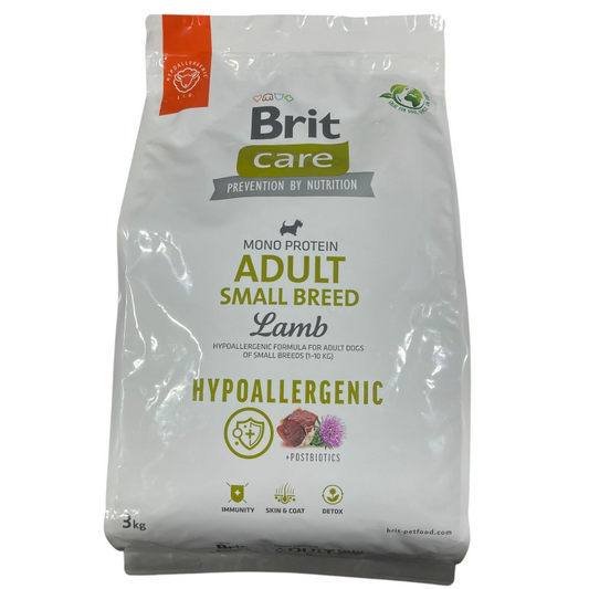 Brit Care Dog Adult Small Breed Lamb 3k