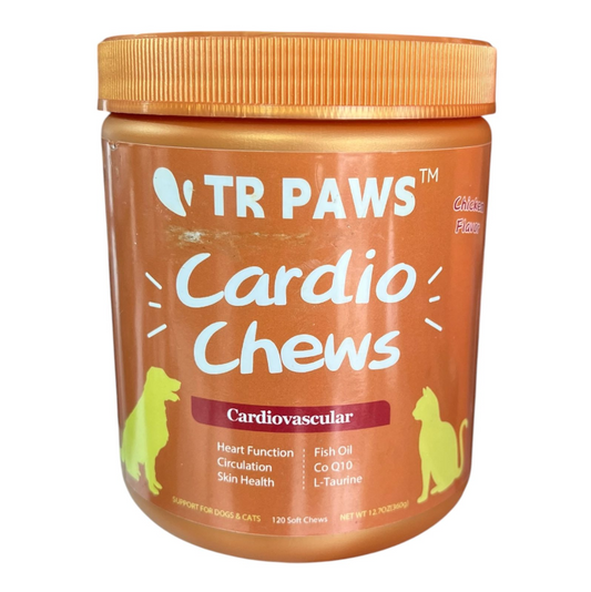 TR PAWS Cardio Chews Multivitamínico Para Perros y Gatos 360g