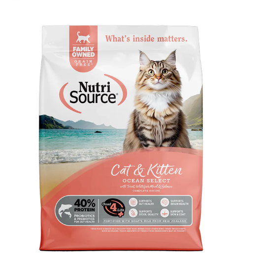 NutriSource Cat Ocean Select Grain Free 4L