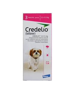 Credelio 2.5 a 5.5kg