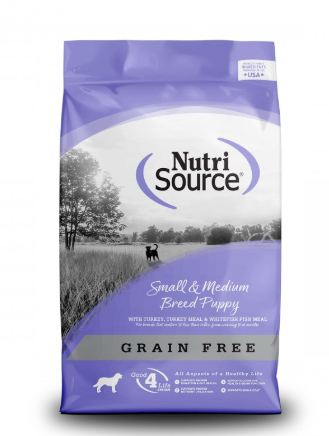 NutriSource Small & Medium Breed Puppy Grain Free 4L