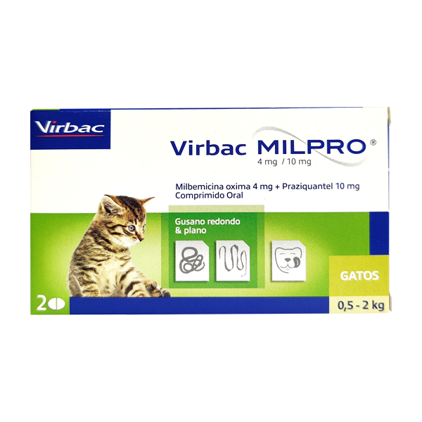 MILPRO desparasitante para gatos