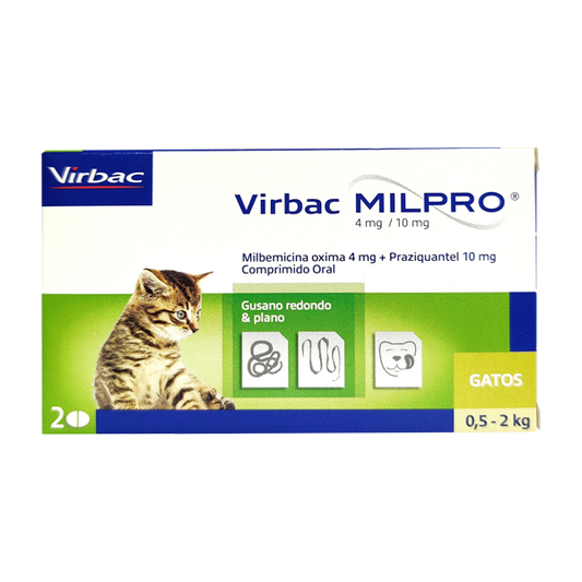 MILPRO desparasitante para gatos