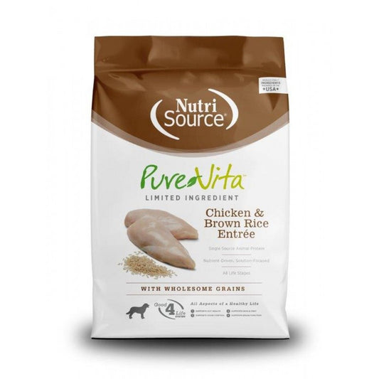 Nutrisource Pure Vita Chicken & Brown Rice